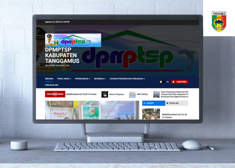 Sistem Informasi Penanaman Modal Berbasis Website (PTSP)