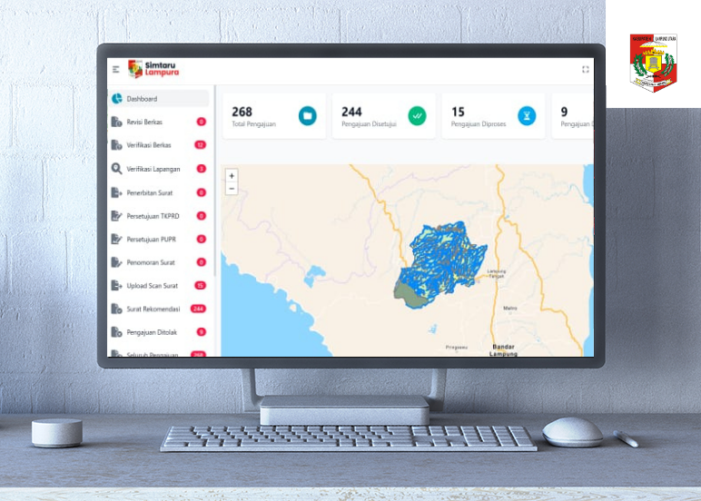 Sistem Informasi Tata Ruang (SIMTARU) Lampung Utara