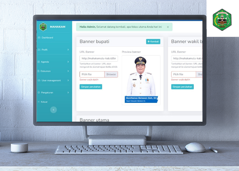 Website Official Bupati Mahakam Ulu