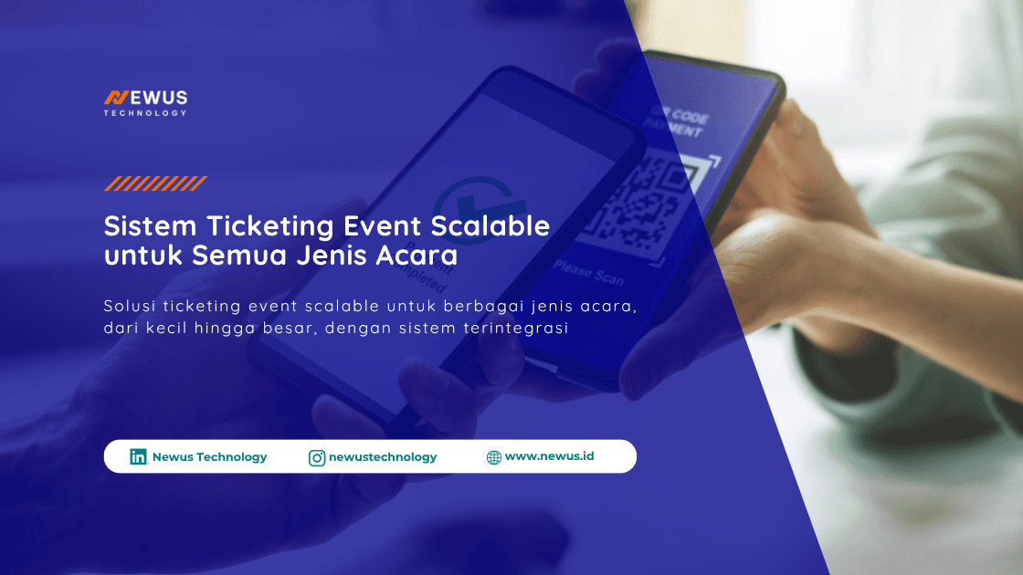 platform ticketing event dengan QR code