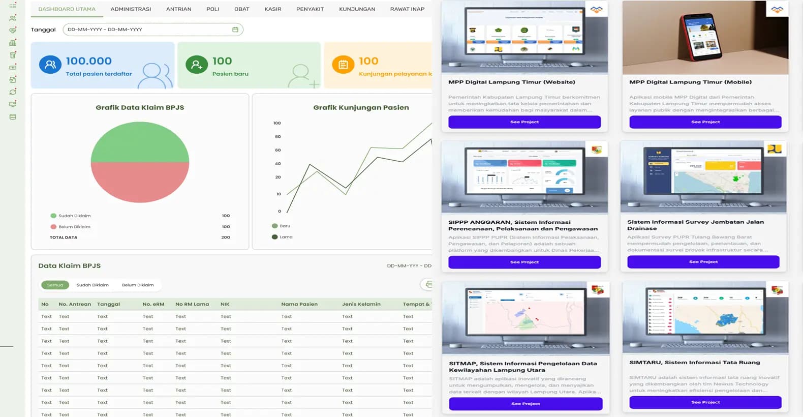 Tim profesional CV Newus Teknologi dalam pengembangan software dan layanan konsultasi IT